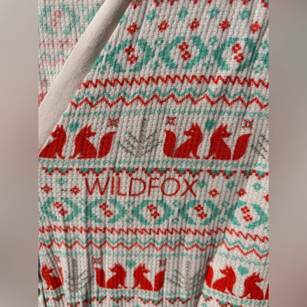 Wildfox Intimates Thermal Romper Pajamas XS